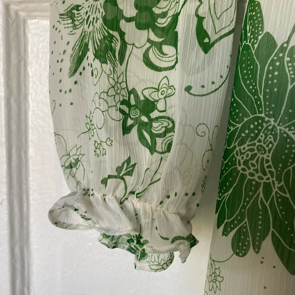 Anthropologie garden party dress. Brand is Fei. XS. Looks great. Super light. - Picture 5 of 7